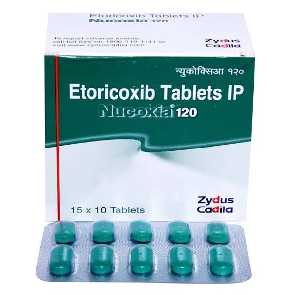 Nucoxia 120 Tablet  - Prescription Required