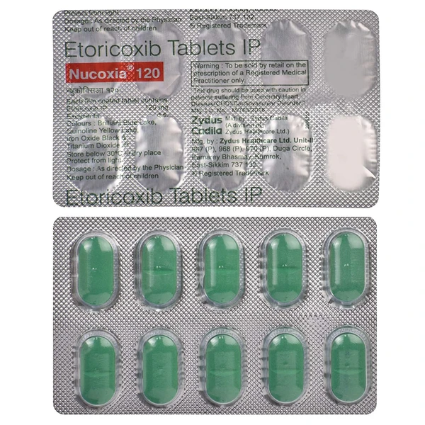 Nucoxia 120 Tablet  - Prescription Required