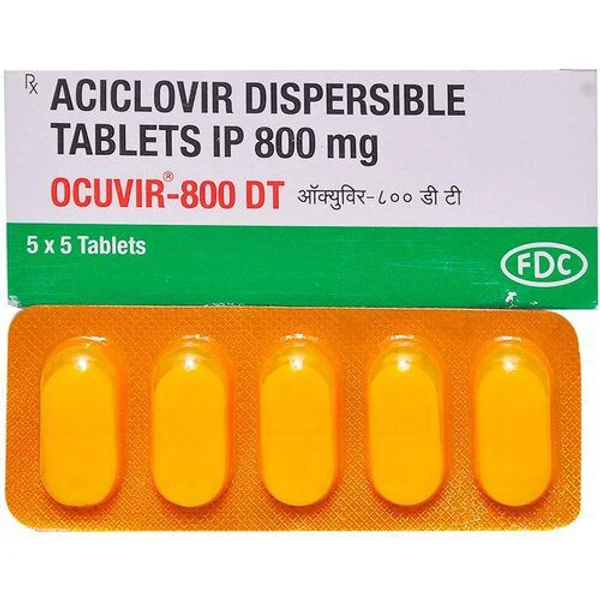 Ocuvir 800 DT Tablet  - Prescription Required