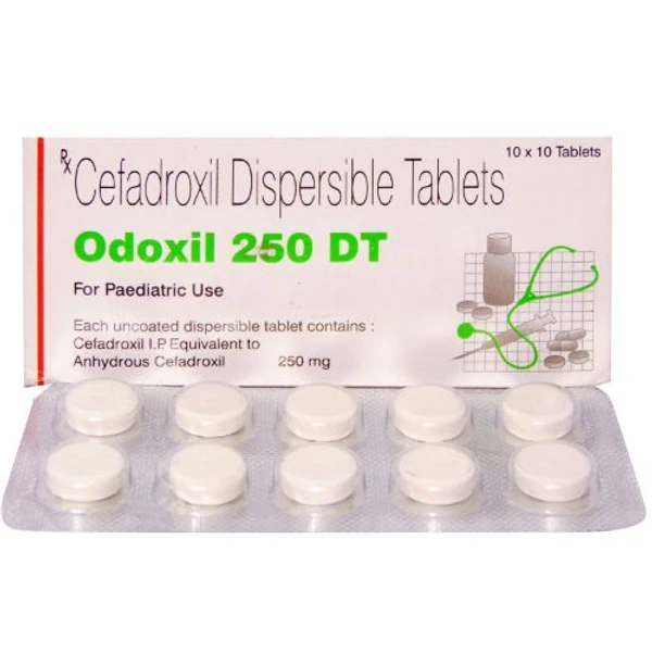 Odoxil 250 DT Tablet - Prescription Required