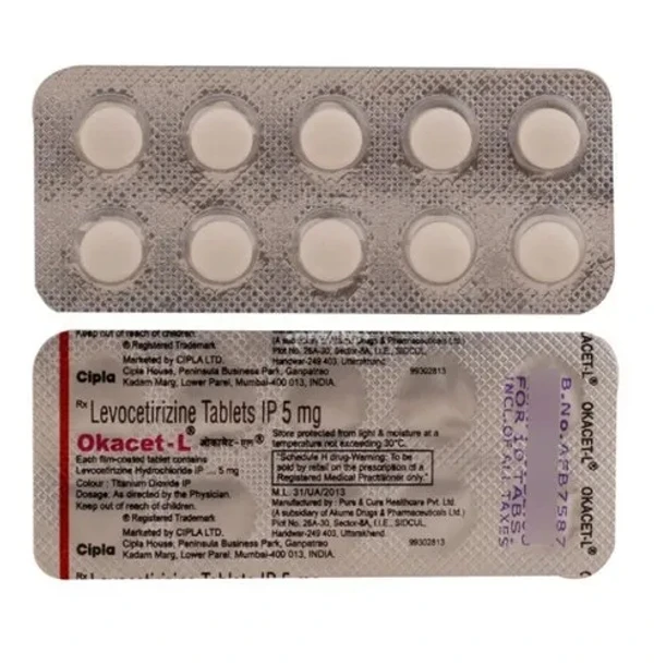 Okacet-L Tablet  - Prescription Required