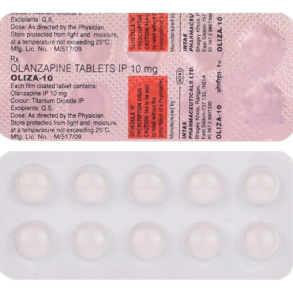 Oliza 10 Tablet  - Prescription Required