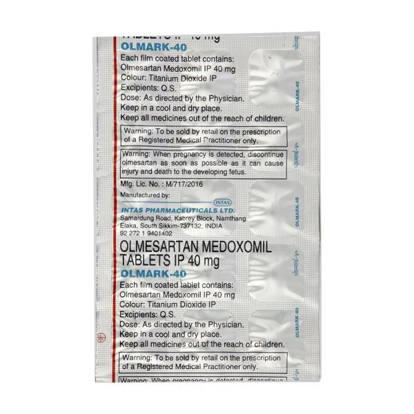 Olmark 40 Tablet  - Prescription Required