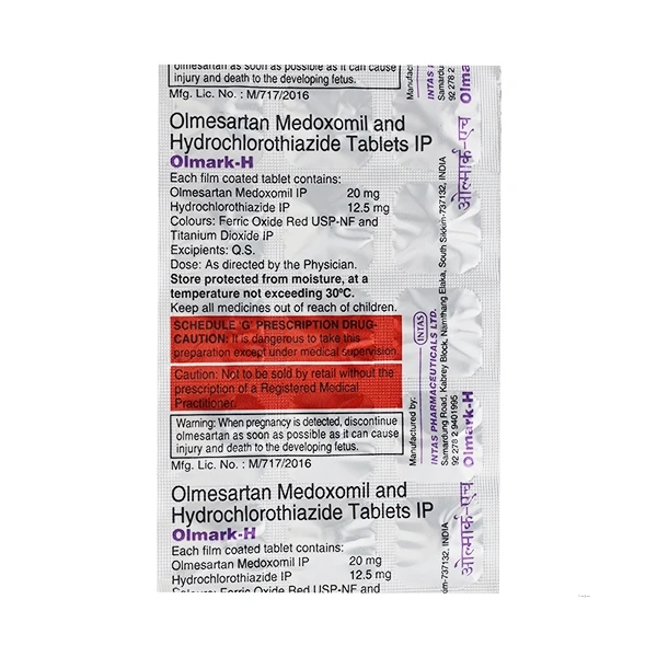 Olmark-H Tablet  - Prescription Required