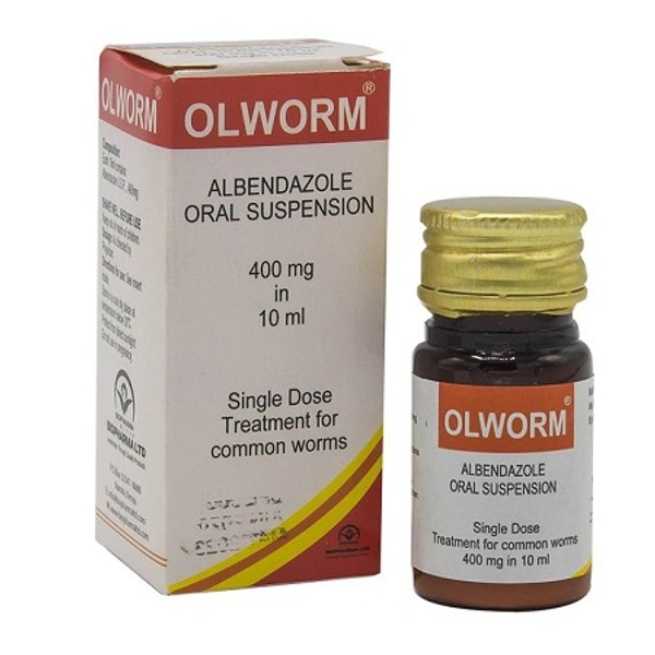 Olworm Oral Suspension  - Prescription Required