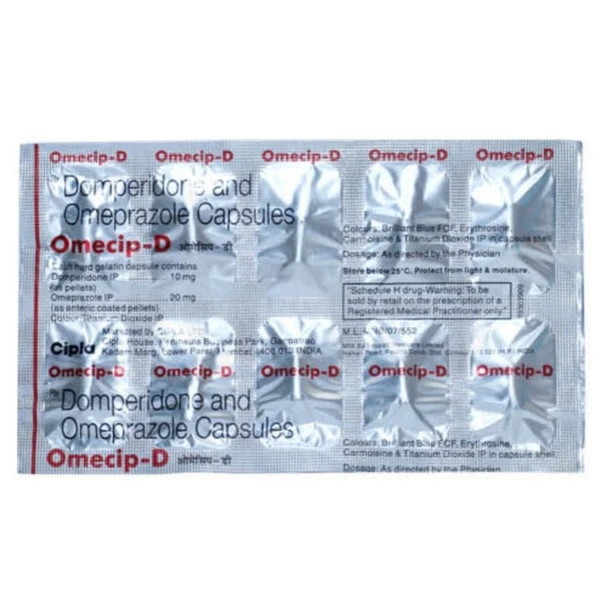 Omecip-D Capsule  - Prescription Required