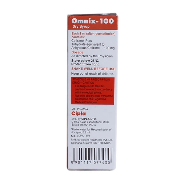 OMNIX 100 DRY SYP 30ML