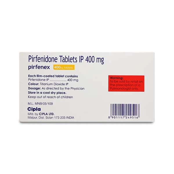 PIRFENEX 400MG 1X15TAB 1*15