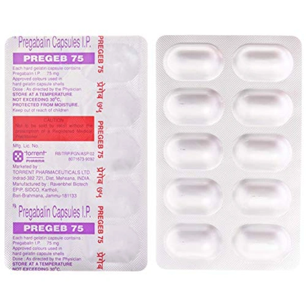 PREGEB-75-MG-TAB (TORRENT) 1*10