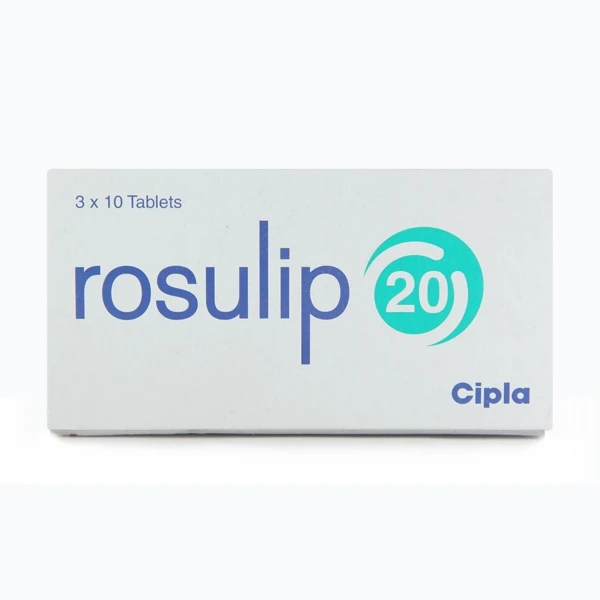 ROSULIP 20MG TAB 1*10