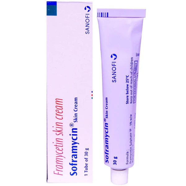 SOFRAMYCIN CREAM 30GM