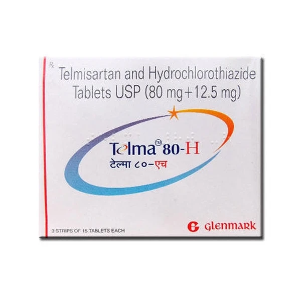 TELMA H 80 TAB 1*10