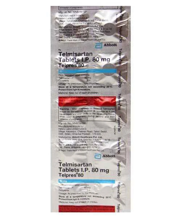 TELPRES 80MG TAB 1*10