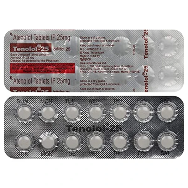 TENOLOL 25MG 1*14