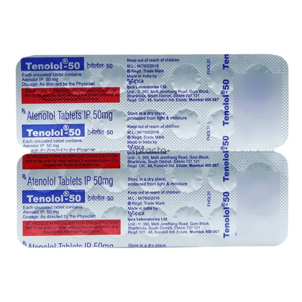 TENOLOL 50MG 1*14