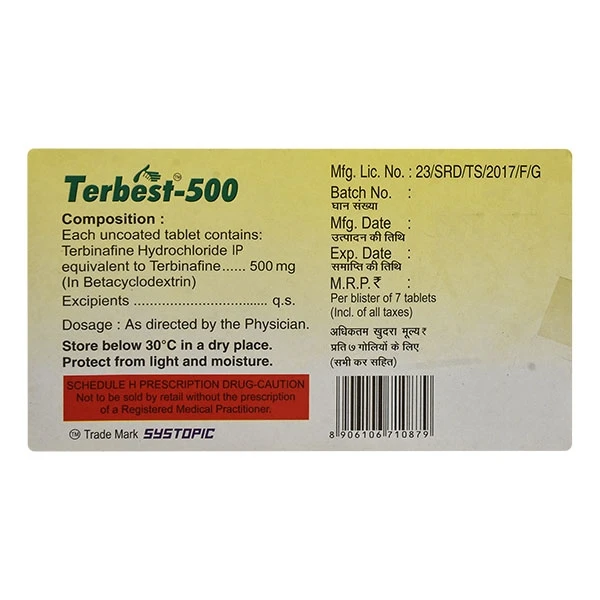 TERBEST 500 TAB 1*7