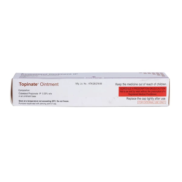 TOPINATE OINTMENT 15GM