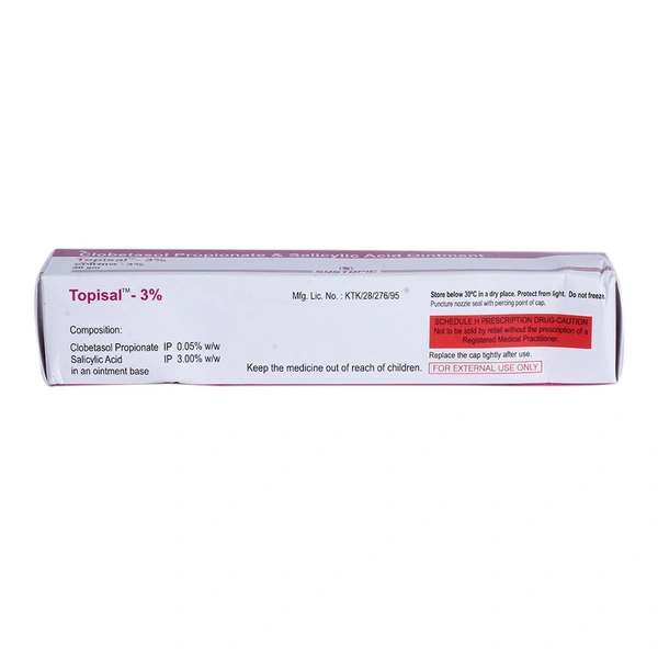 TOPISAL 3% OINTMENT 30GM