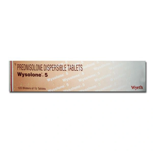 WYSOLONE 5MG DT TABLET 1*15