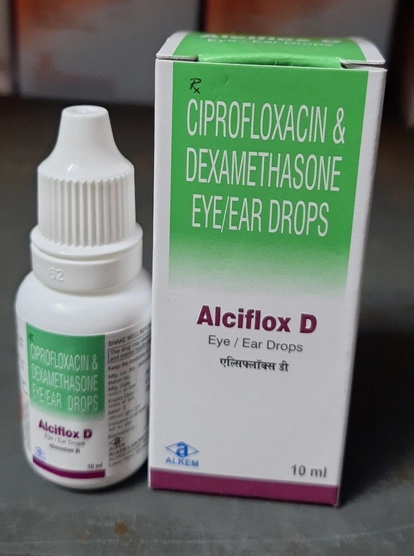 Alciflox D Eye/Ear Drop - Prescription Required