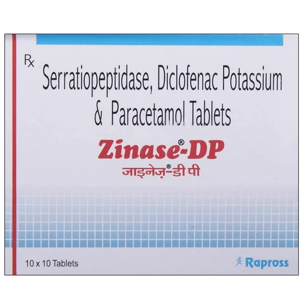 ZINASE DP TAB 1*10