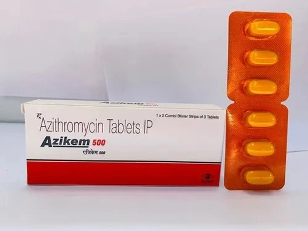 Azikem 500mg  Tablet  - Prescription Required