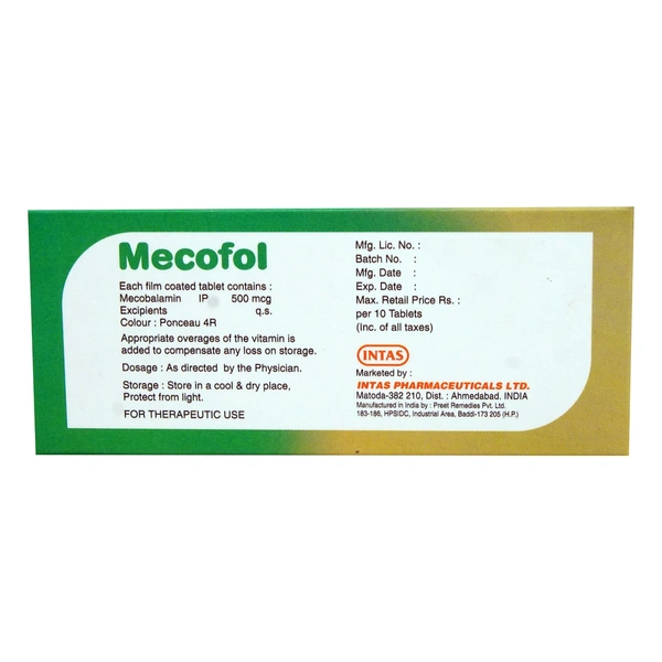 Mecofol Tablet 