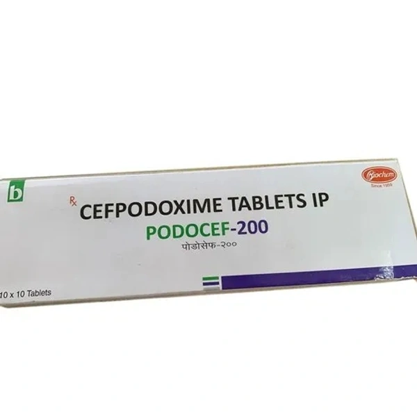 PODOCEF 200MG TAB 1*10