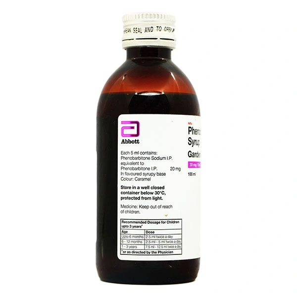 Gardenal 20mg/5ml Syrup  - Prescription Required