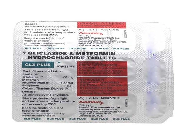 GLZ Plus Tablet  - Prescription Required