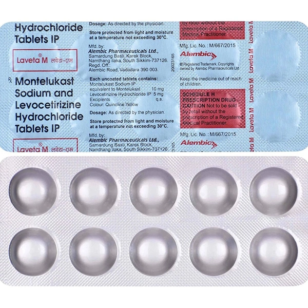 Laveta M Tablet  - Prescription Required