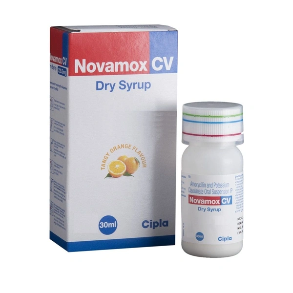 Novamox CV 228.5mg Dry Syrup  - Prescription Required