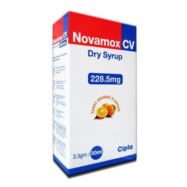 Novamox CV 228.5mg Dry Syrup  - Prescription Required