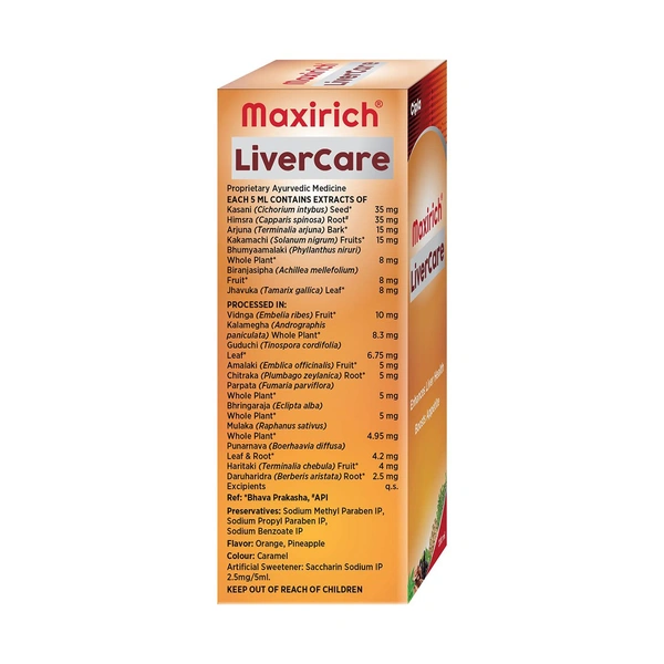 Maxirich Livercare Syrup 