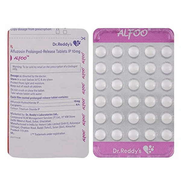 Alfoo 10mg Tablet  - Prescription Required