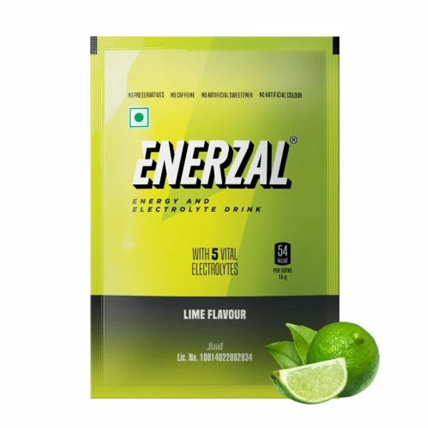 Enerzal Energy Drink Powder Lime