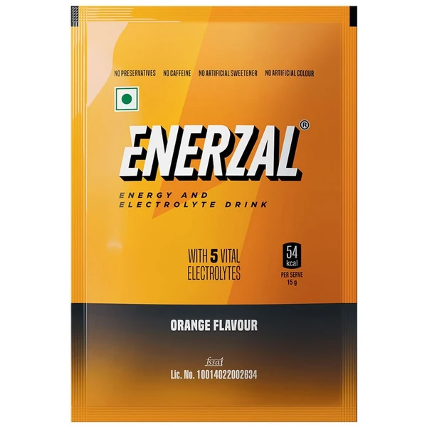 Enerzal Energy Drink Powder Orange 