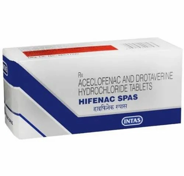 Hifenac Spas Tablet  - Prescription Required