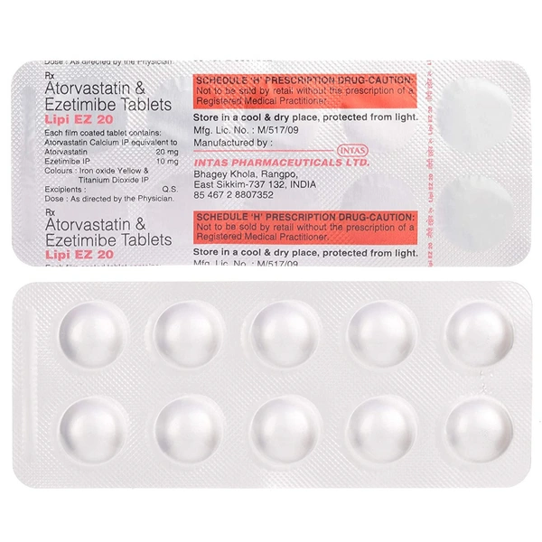 Lipi EZ 20 Tablet  - Prescription Required