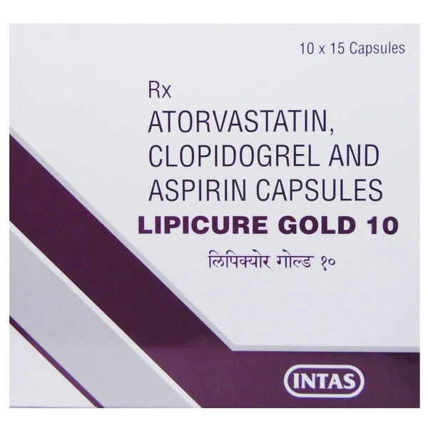 Lipicure Gold 10 Capsule  - Prescription Required