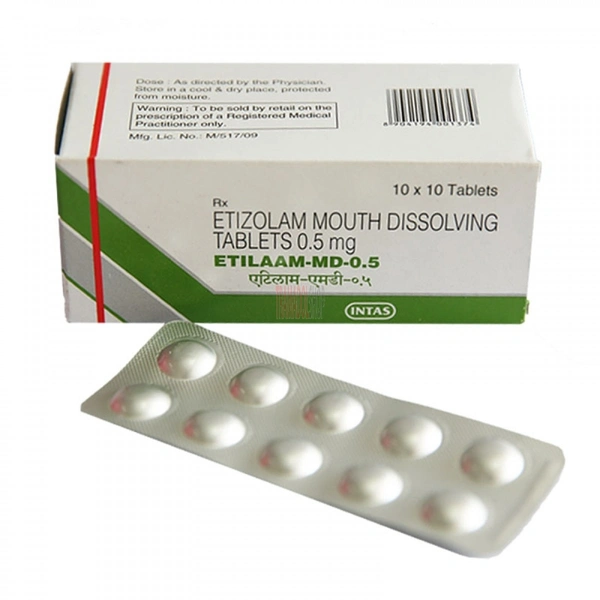 Etilaam 0.5mg Tablet MD - Prescription Required