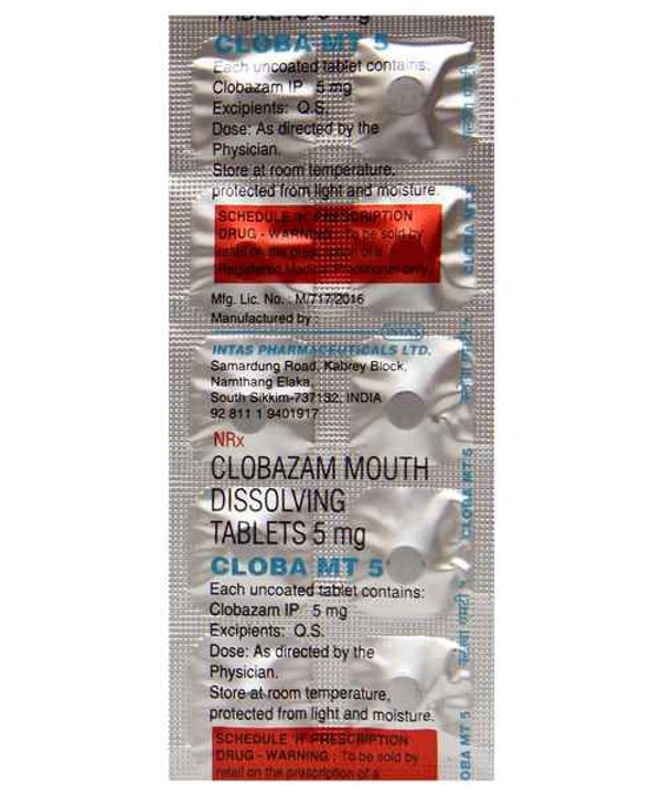 Cloba MT 5mg 