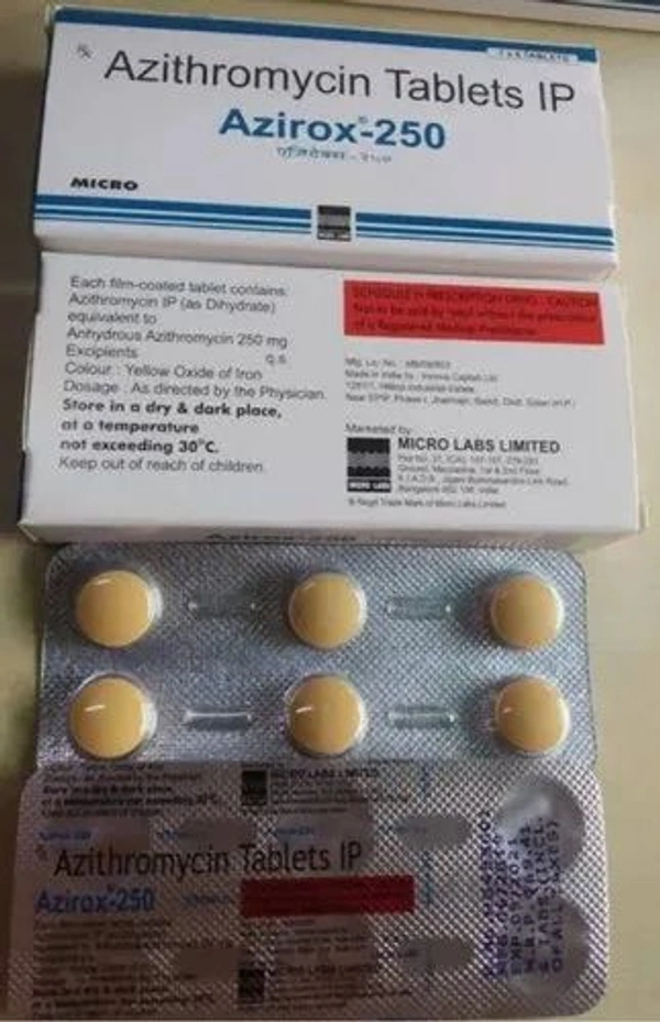 Azirox 250mg Tablet  - Prescription Required