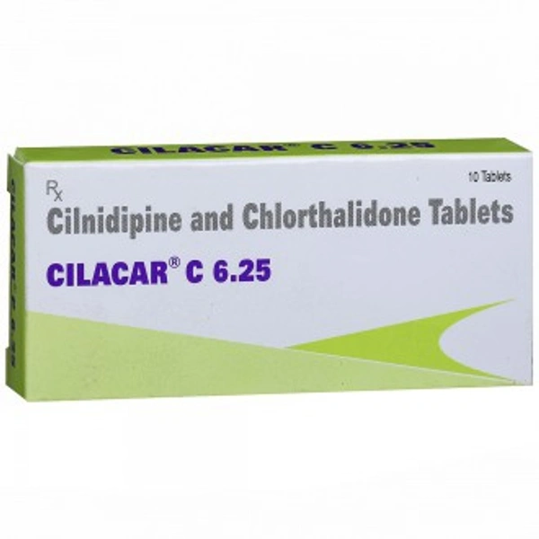 Cilacar C 6.25  Tablet  - Prescription Required