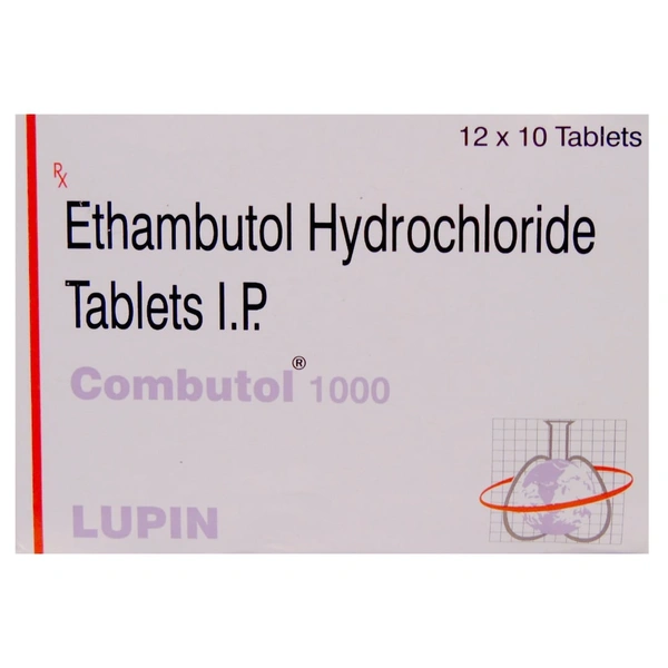 Combutol 1000 Tablet  - Prescription Required