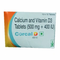 Corcal D 400 IU Tablet 