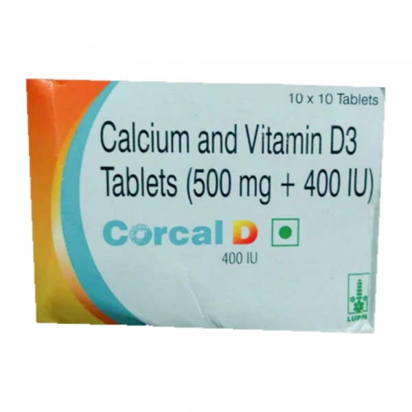 Corcal D 400 IU Tablet 