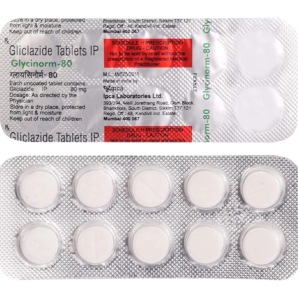 Glycinorm 80 Tablet  - Prescription Required