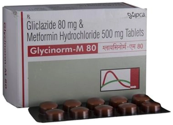 Glycinorm-M 80 Tablet  - Prescription Required