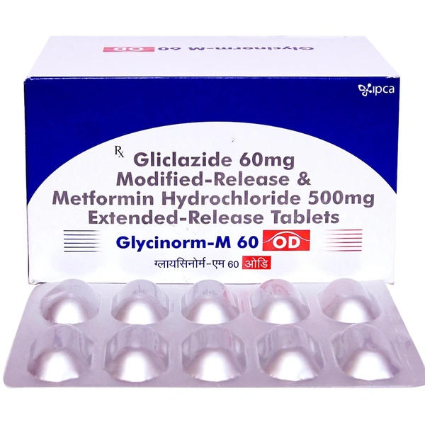 Glycinorm-M 60 OD Tablet  - Prescription Required